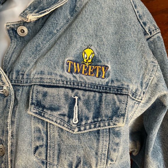 Vintage Looney Tunes Jean Jacket - Picture 2 of 8